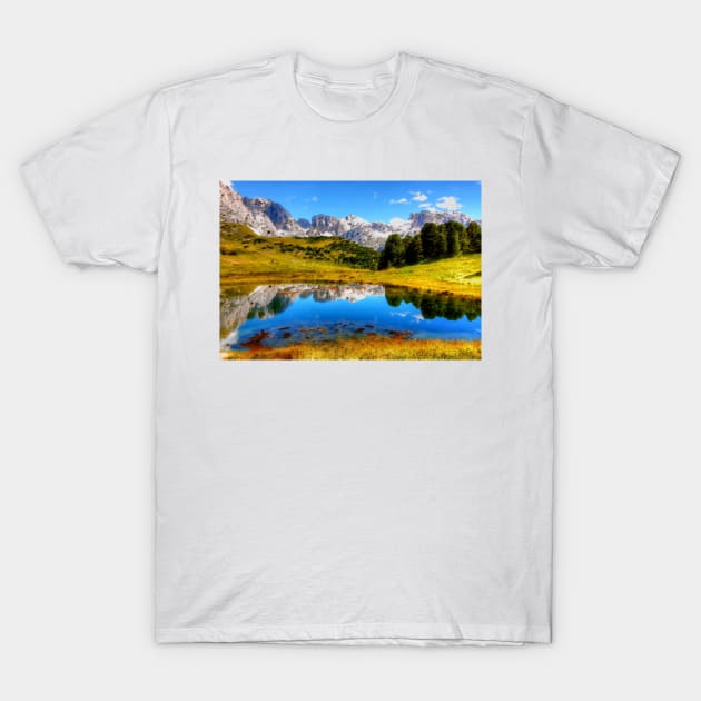Surreal Italian Alps T-Shirt by Redbooster